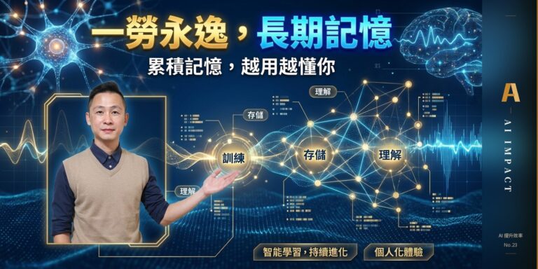 你的 AI 每次對話完,就把你忘光